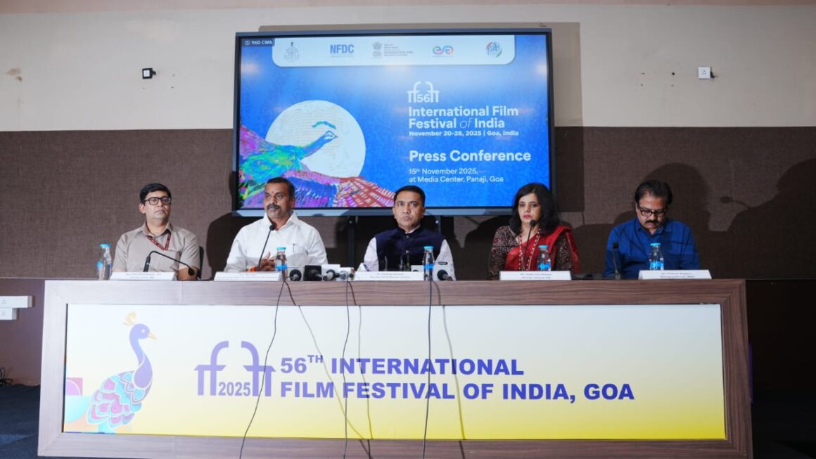 IFFI 2025: Goa CM Dr. Pramod Sawant and Union Minister of State Dr. L. Murugan highlight the festival’s global reach and cultural impact